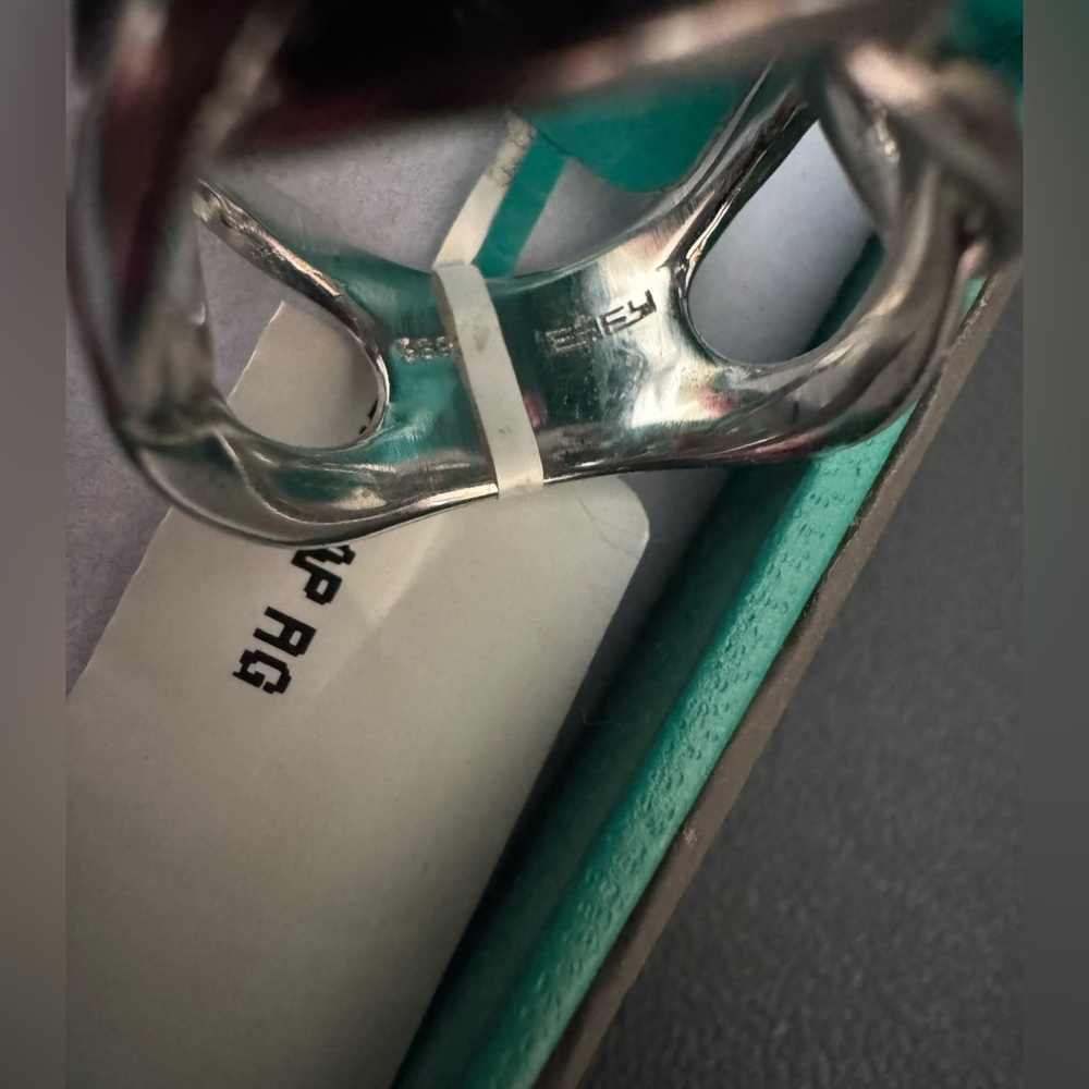 NIB EFFY Sapphire & Sterling Silver Ring - Picture 7 of 10